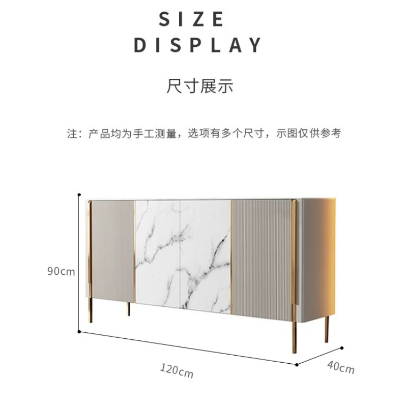 YY-Light Luxury Entrance Entrance Cabinet Modern Minimalist Hallway Console Tables Corridor Partition Side View Sets