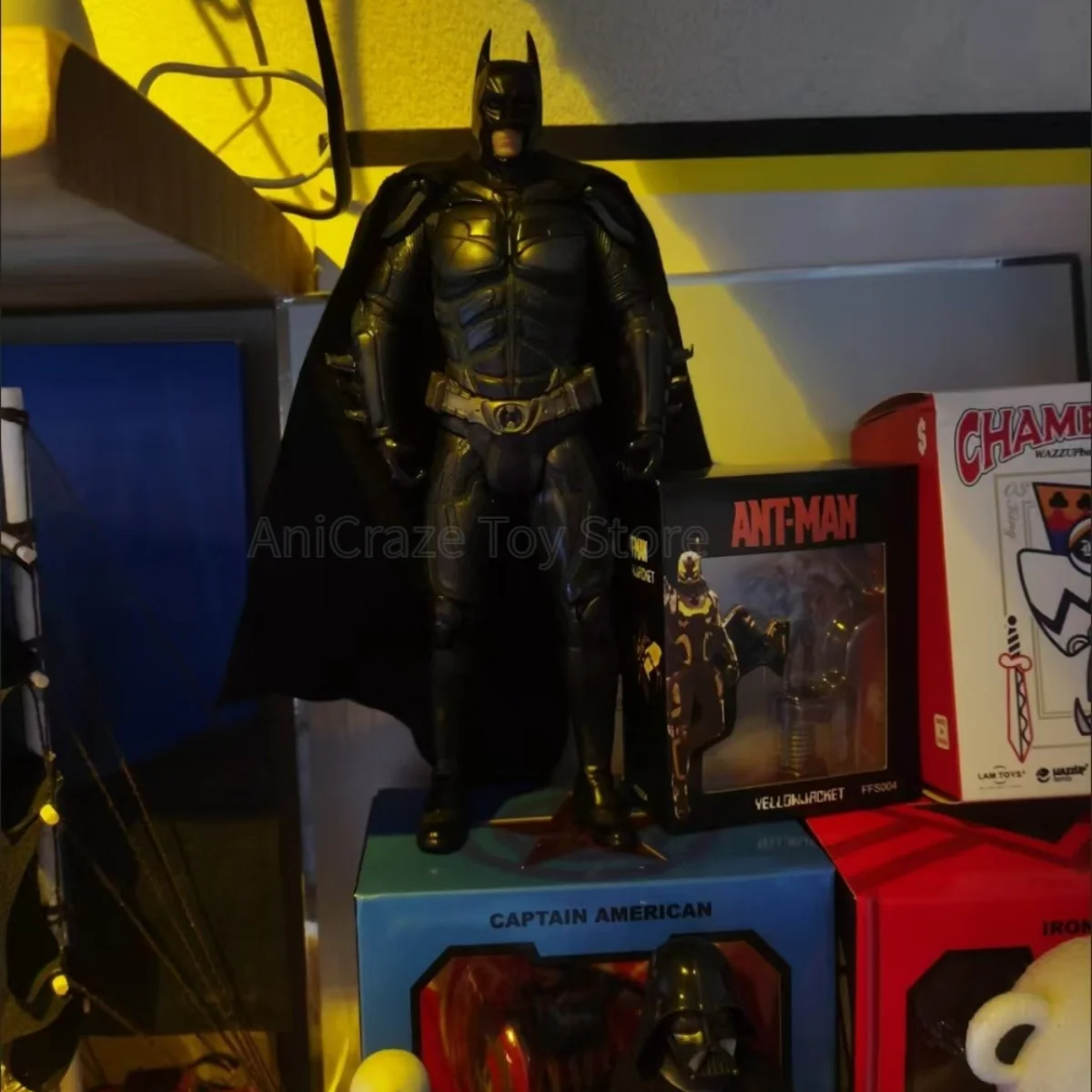 23cm Original Justice League Ben Batman Action Figures Anime Figures Ornament Collectble Models Toys Birthday Gifts view 6
