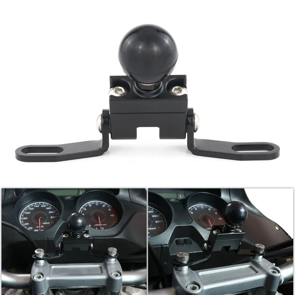 

22mm 28mm GPS Handlebar Clamp Navigation Mount Bracket Universal Fit For Honda CB125R CB400 CB650F CBF1000 NC750 NC750X CRF1000L