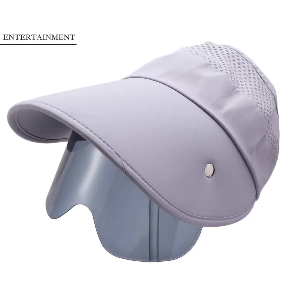 

Elegant Sunscreen Lens Women Sun Hat Sun Protection Face Mask Cover Face Cap Casual Portable Tea Picking Hat Climbing