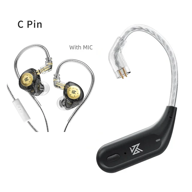 Bluetooth KZ-AZ09ワイヤレスアップグレードケーブル,イヤーフック