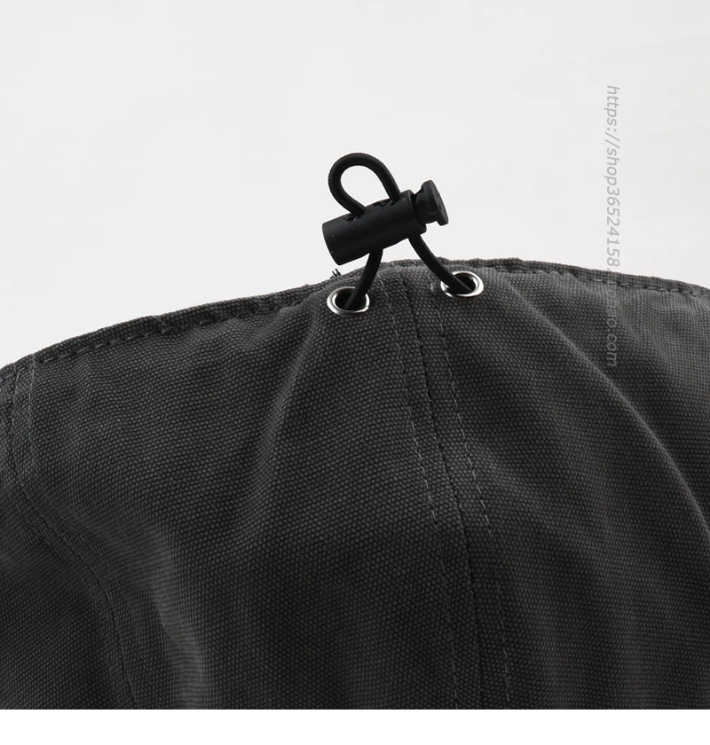 Retro Drawstring Reverse Wear Advance Hats Peaked Cap Men Spring and Autumn Fashion Brand Letters Painter Cap Women