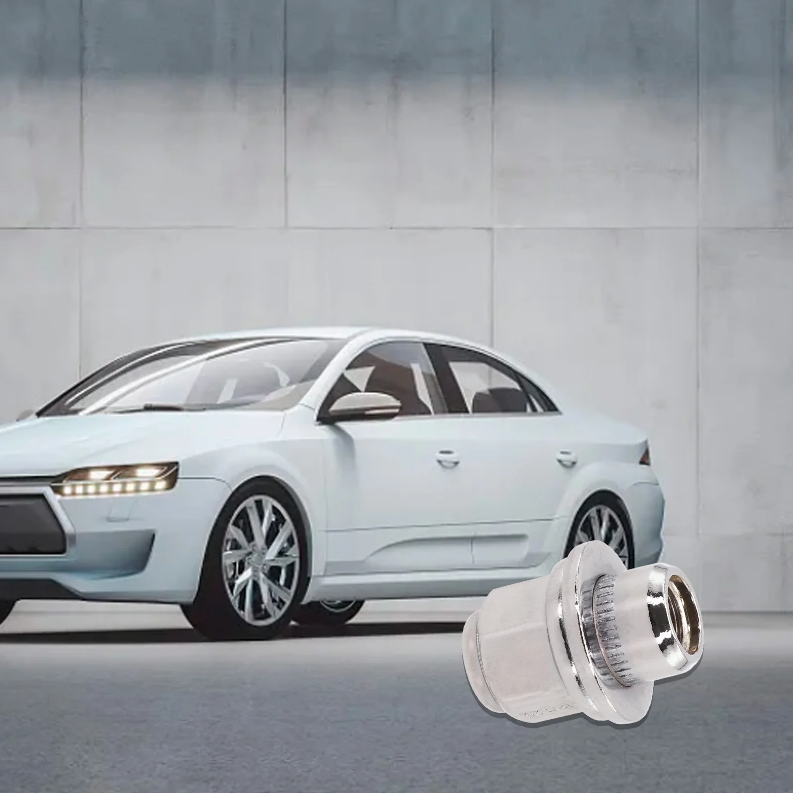 

40224-JK00A Колесная гайка для Nissan Maxima для Infiniti G37, винты для автомобильных шин, сталь, серебристый, простая установка, прямая замена