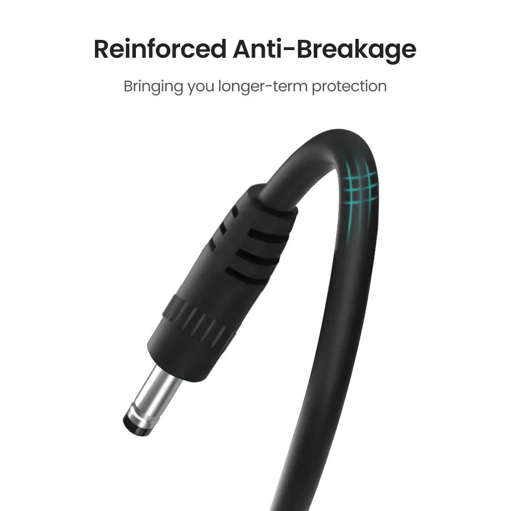 Cable de refuerzo de potencia tipo C a CC 5V/9V/12V/15V/20V 8 adaptadores WiFi a conector de Cable Powerbank para ventilador de módem enrutador Wifi