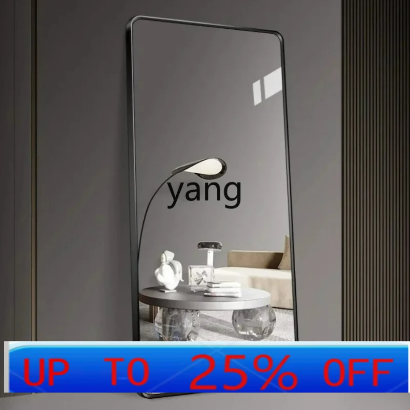 

LTT Настенное зеркало в полный рост Настенное стеклянное напольное зеркало для похудения с высоким видом