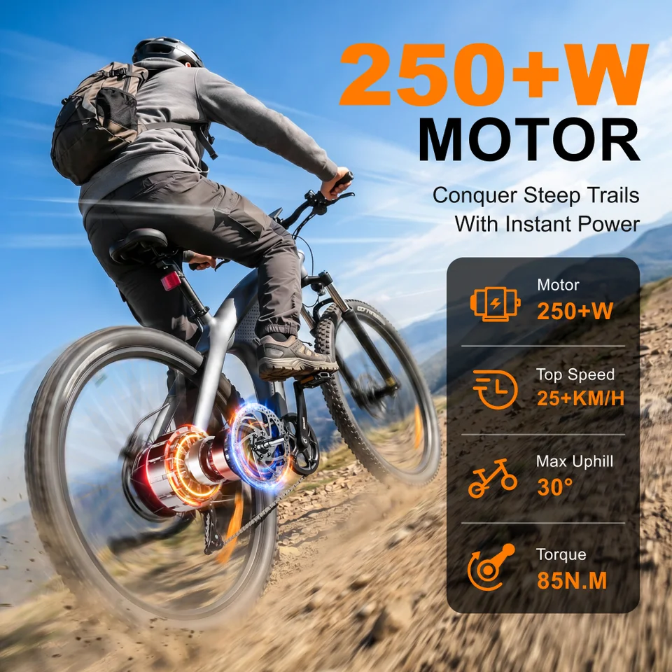 HX Q5 E Bike 2000W Adults Electric Bike 2000W 48V 20AH 27.5 Inch Electric Bicycle City E Bikes Mountain E Bikes image 10
