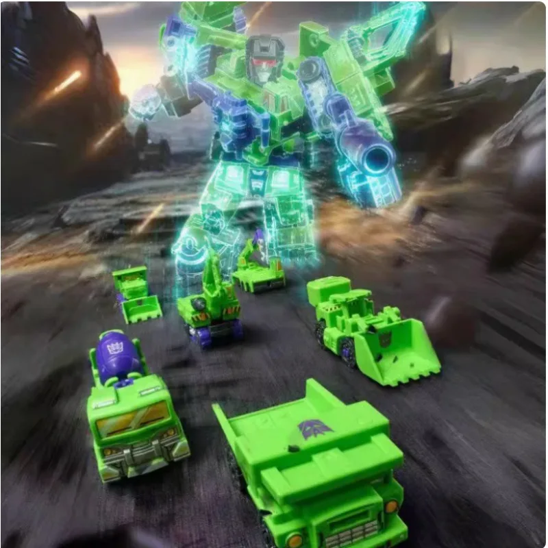 

Blokees Original Transformers Starry Edition Vol.3 Devastator OPTIMUS PRIME MEGATRON BUMBLEBEE Armored Robot Blind Box Kid Toys