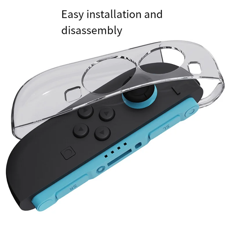 AA60-ป้องกันสําหรับ Nintendo SWITCH 2 PC CLEAR Anti-Fall Anti-Scratch แยกการออกแบบสําหรับ Enhanced GAMING Experience