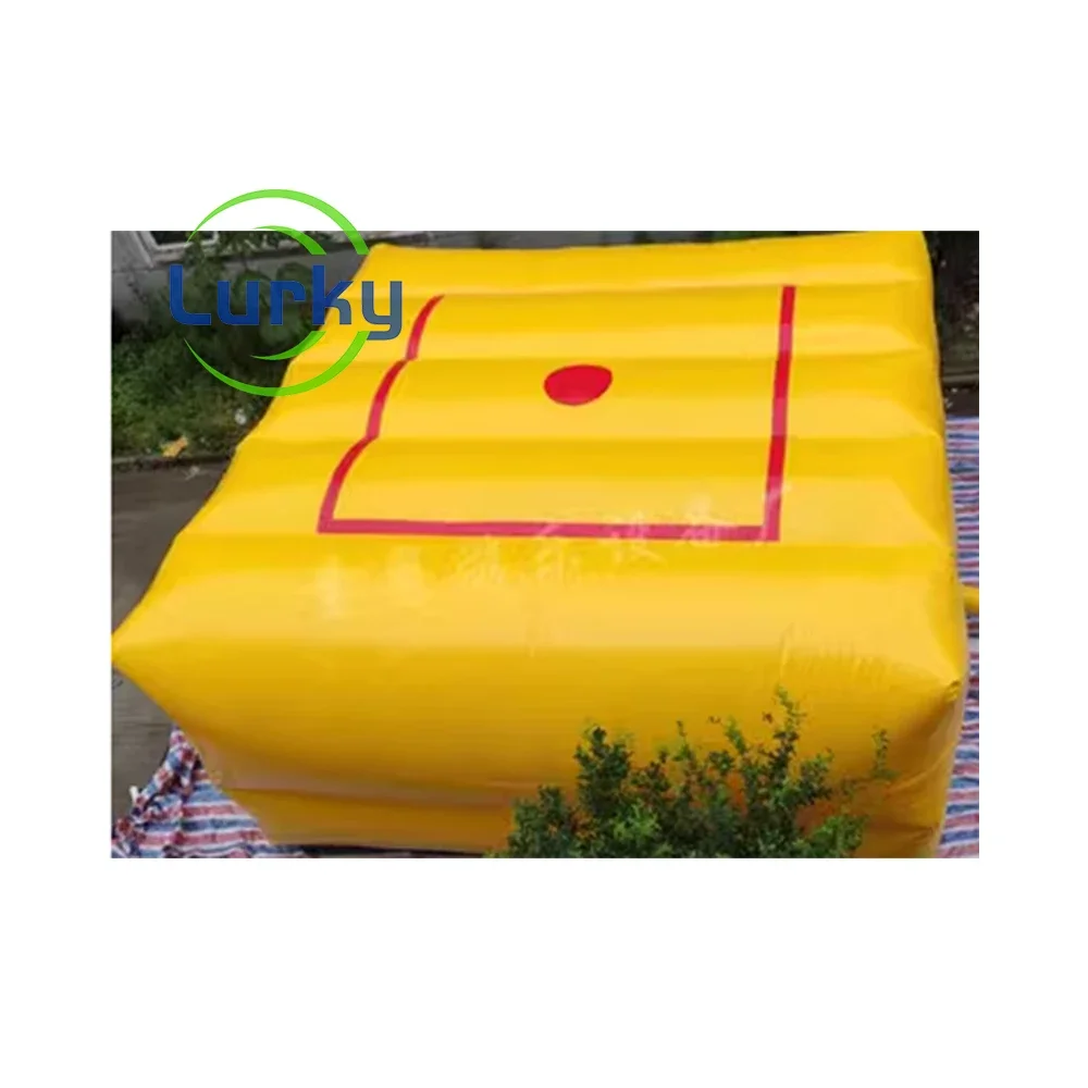 Outdoor Inflatable Jump Pad Emergency Rescue Safety Air Cushion Inflatable Gymnastics Mat For Sale