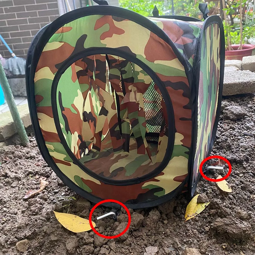 

Versatile Small Camouflage Tent Target BBs(Plastic) Trap Airs0ft Toy G^n Slingshot Clay Mud Ball Water Gel Blaster Foam Bullet