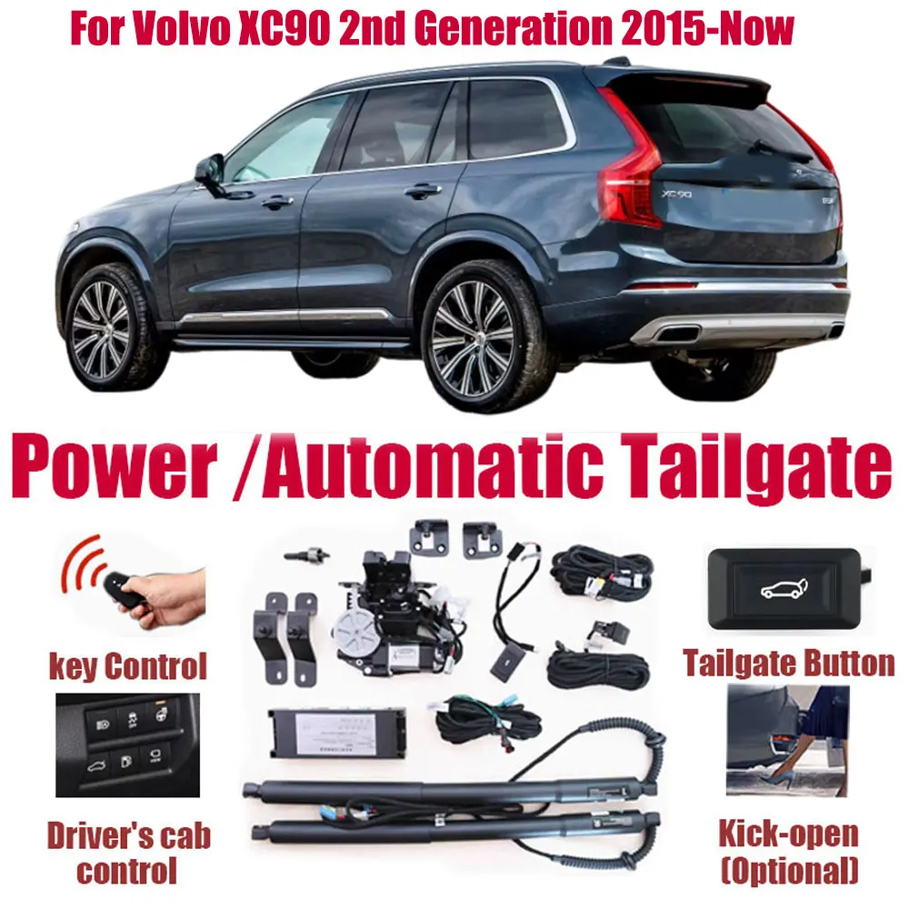 For Volvo XC90 2nd Generation 2015-Now Car Automatic Lifting kit Opening Trunk Intelligent Electric Lift Tailgate