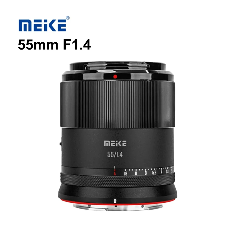 

MEKE 55mm F1.4 APS-C Large Aperture Auto Focus Portrait Lens For Sony E Nikon Z Fuji Fujiflim X XF Mount Camera