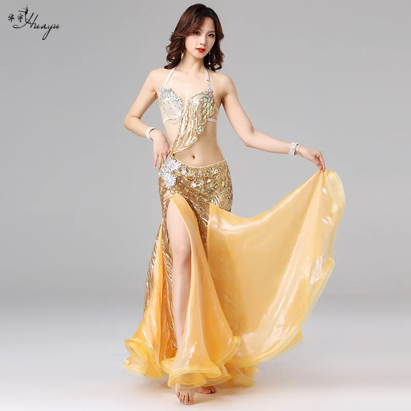 Bra Dress Tops New Style Dance Suit Belly Dance Costume Sexy Woman Show Stage Performance Clothes Dancer Suits