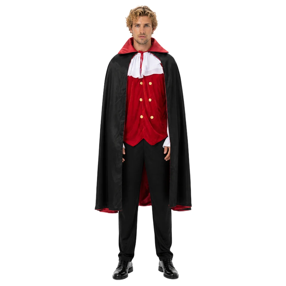 Costume Vampire Gentleman Homme – Ensemble avec Cape – photo 14