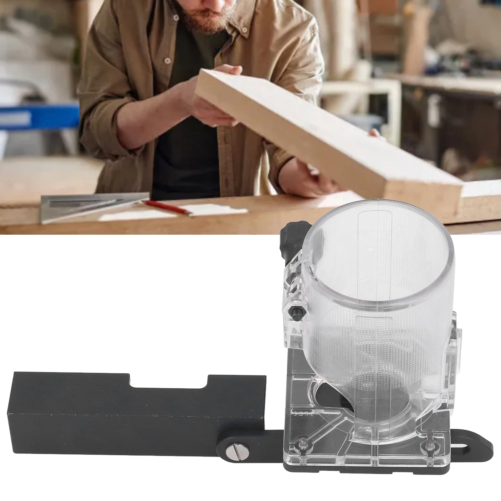 

Регулируемый многофункциональный локатор для фрезерования из алюминиевого сплава с фрезой для деревообработки