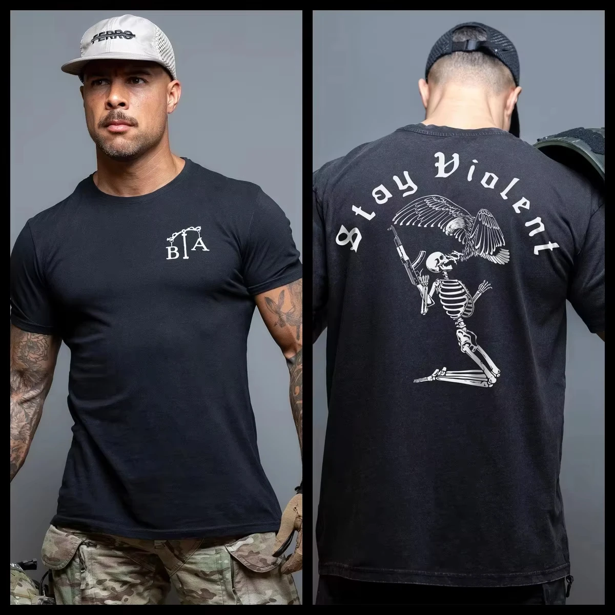 2026 Skeleton Eagle Graphic Short Sleeve T Shirt, Unisex Oversized Tee, Kids Adults Family Matching Casual Art Print Tops