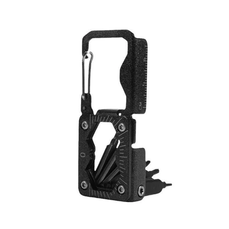 

PORK-Outdoor Portable Screwdriver Set With Vehicle Maintenance Tools Multi-Function Folding Tool Measuring Device Measuring