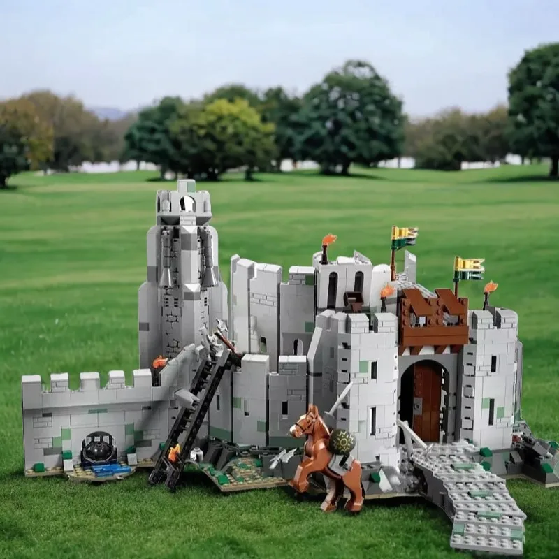 

IN STOCK 1368pcs The Battle of Helm's Deep Building Blocks Assembling Fit Bricks Model Toys for Children Birthday Gift Set