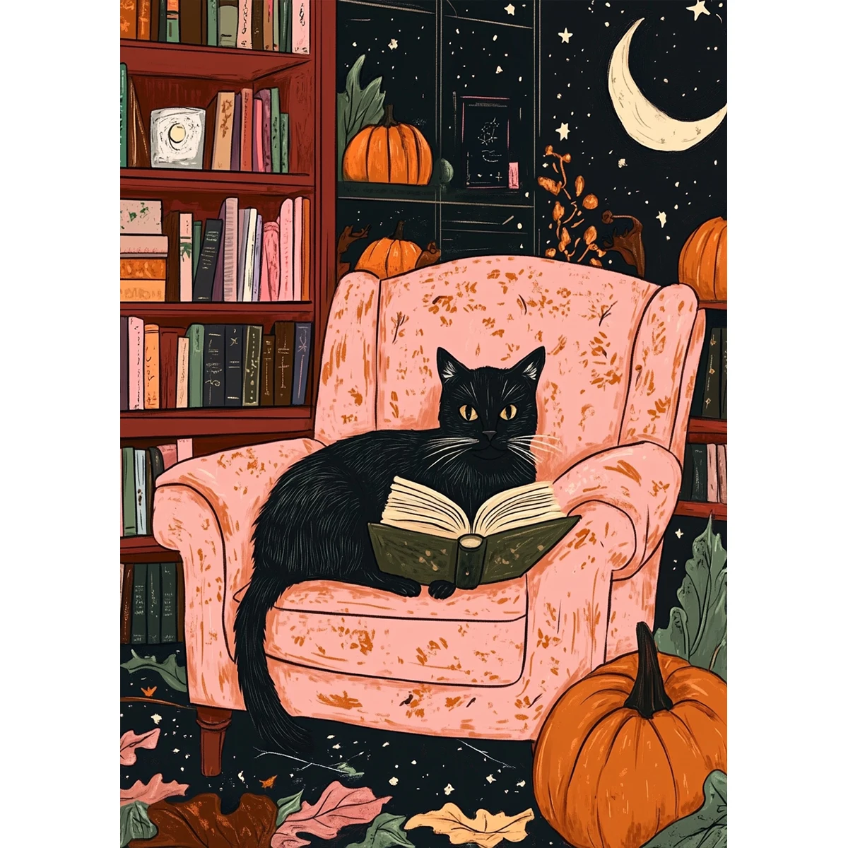 1PC 30X40cm/11.8X15.7inch, Lovely Cat, 11CT/14CT Print Cross Stitch DIY Kit, Adult Beginner's Relaxed Cross Stitch Embroidery Se