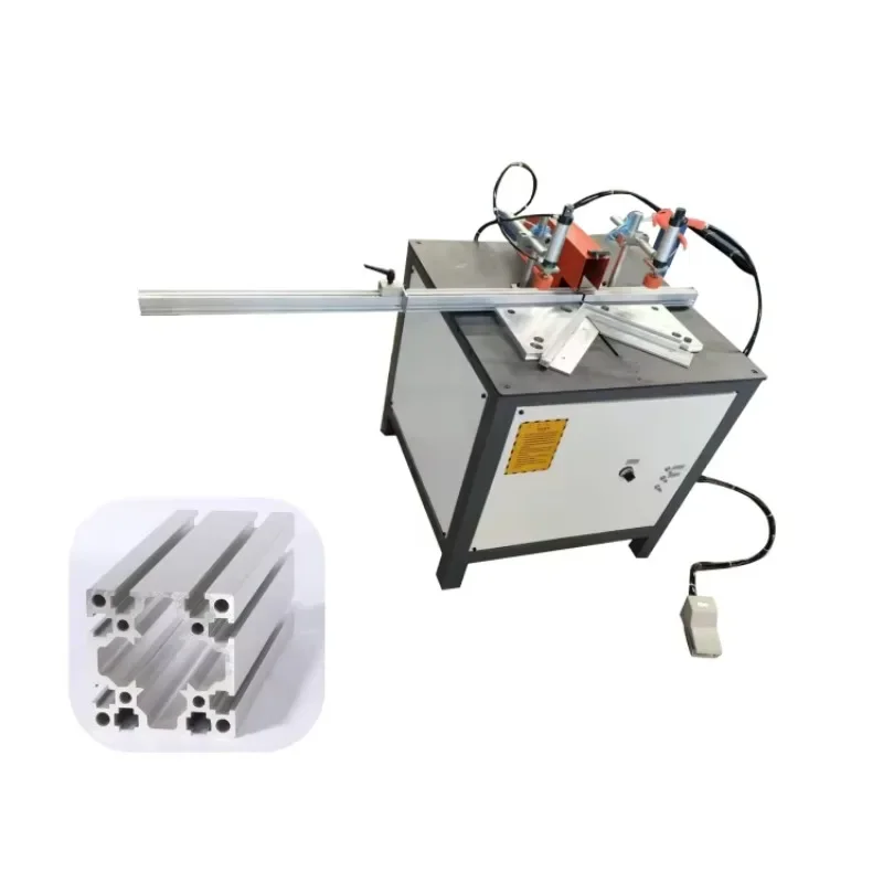 Máquina de corte de alumínio de precisão totalmente automática de 45 graus