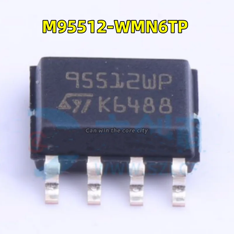 1-100 PCS/LOT M95512-WMN6TP New off the shelf 95512WP patch SOP-8 512KBIT memory chip