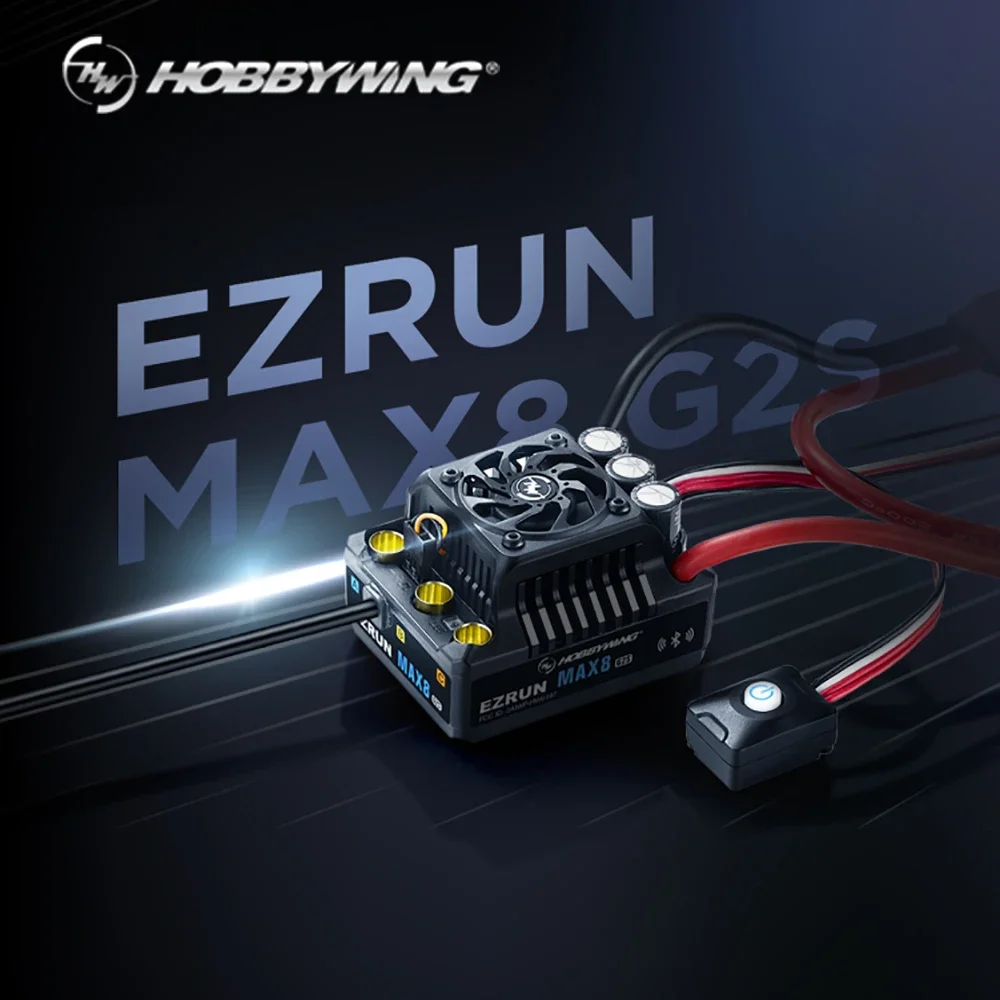 HOBBYWING EZRUN MAX8 G2S 160A ESC 4268 2500KV 4278 2500KV G2R Motor Brushless Senored Combo For 1/8 RC Car Buggy Monster Truck