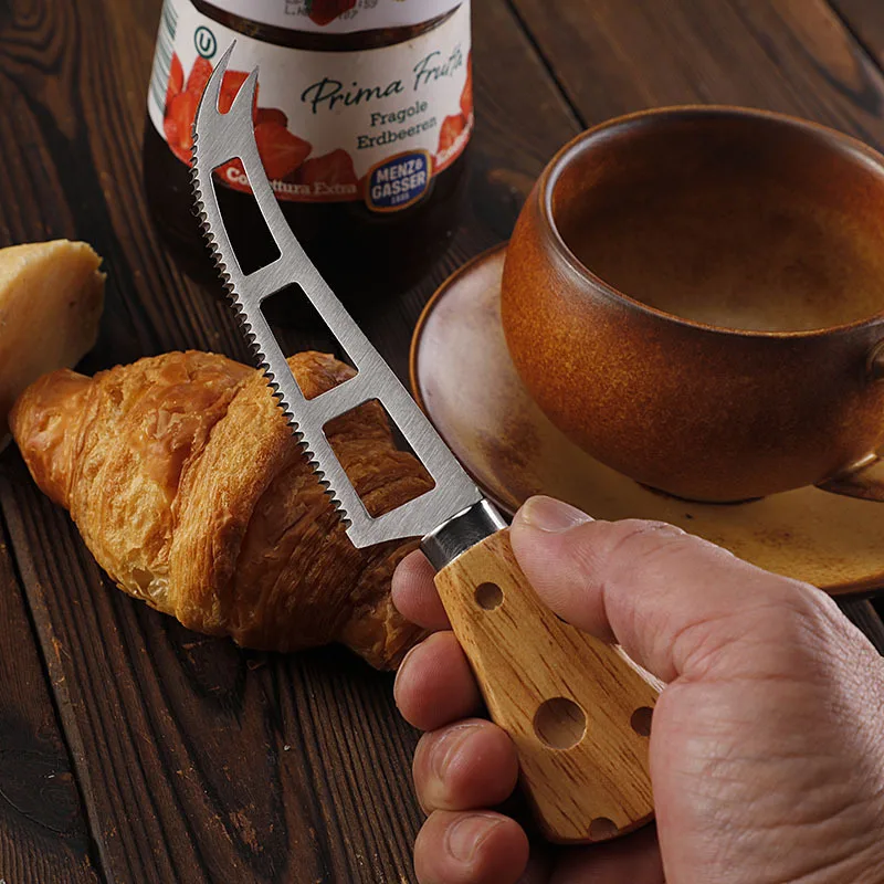 Cheese Cutter Stainless Steel Cheese Knives Butter Spreading Knife Cheese Slicerand Butter Cutter Charcuterie Board Tools