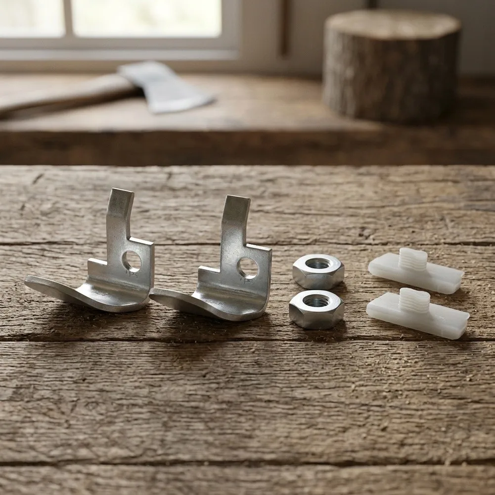 2pcs Chain Catcher & Bar Nuts Set Compatible With  MS241 MS260 MS290 MS311 MS361 Saw, Garden Chainsaws Accessories