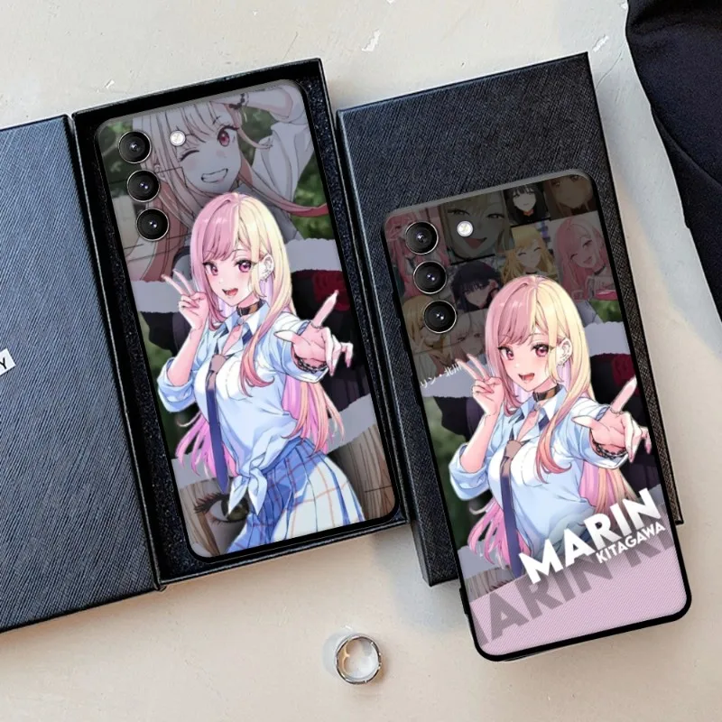 For S23 Marin Kitagawa Phone Case for Samsung Galaxy S22 S23 S21 S20 FE Ultra S10 S9 S8 Plus S10e Note 20 Ultra 10 Plus Cover