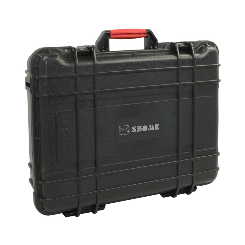 Szomk suitcase toolbox with handle shank