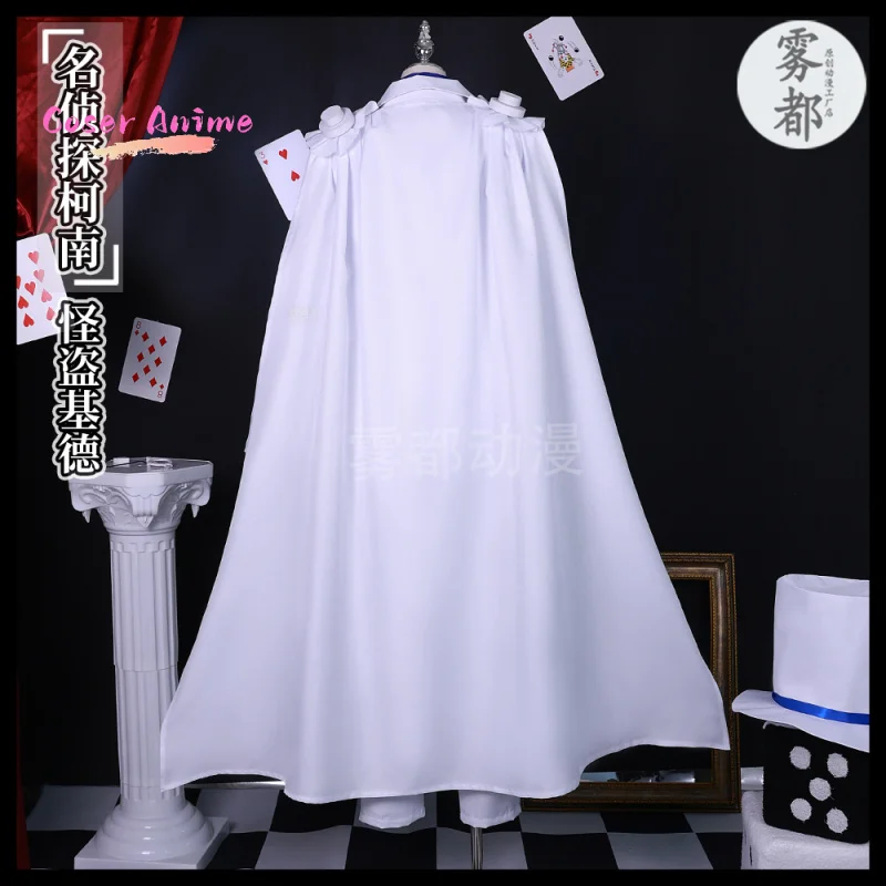 Game Case Gesloten Kuroba Kaito Cosplay Kostuum Uniform Halloween Carnaval Party Kerst Spelen Rol Kleding Kleding