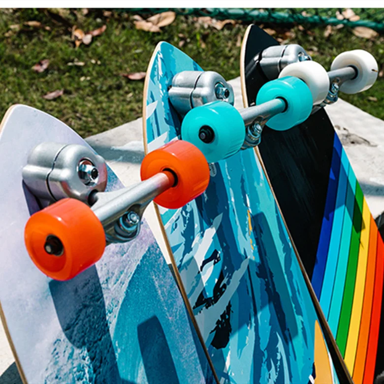 Custom Wholesale Professional Canadian Maple Surfskate Complete Surfing Skateboard Skate Board
