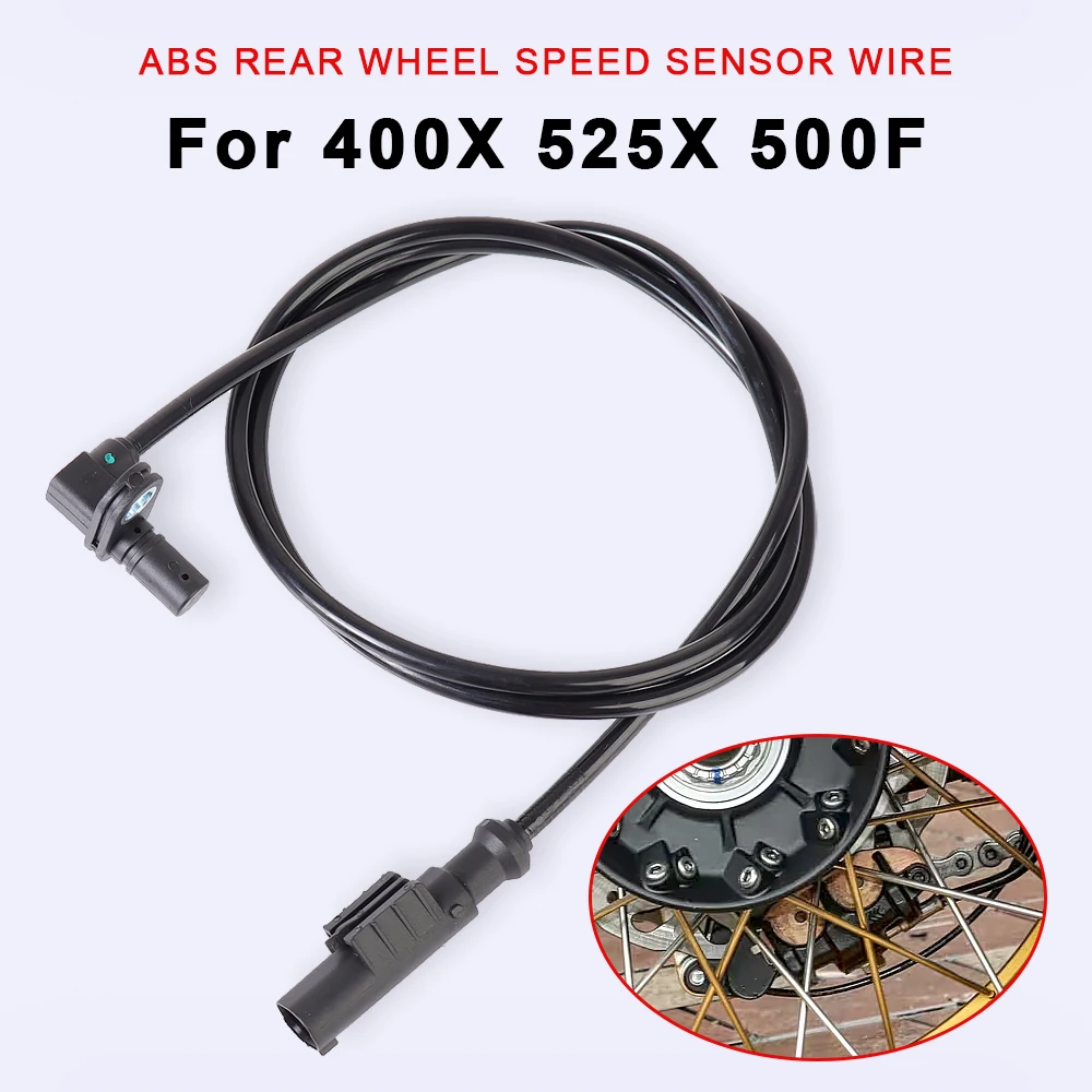 

For Kove 525X Classic Edition 500F 500 F 400X Motorcycle ABS Wheel Speed Sensor Wire Rear Wheel Silicone Signal Cord Accessories