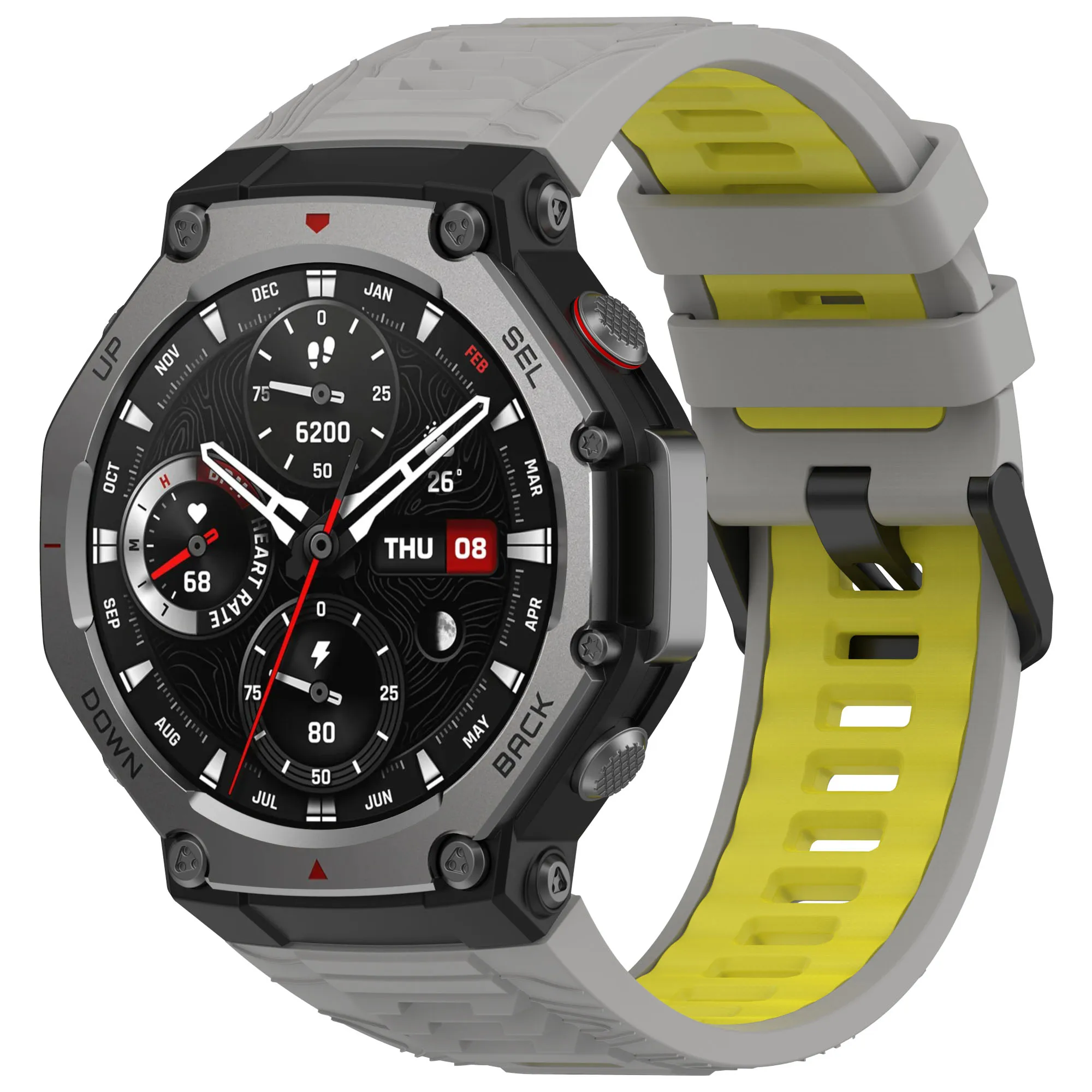 Silikon-Armband für Xiaomi Amazfit T-Rex 3 Sport Smart Armband Armband für Huami Amazfit T Rex 3 Ersatz-Armband – Detail 4