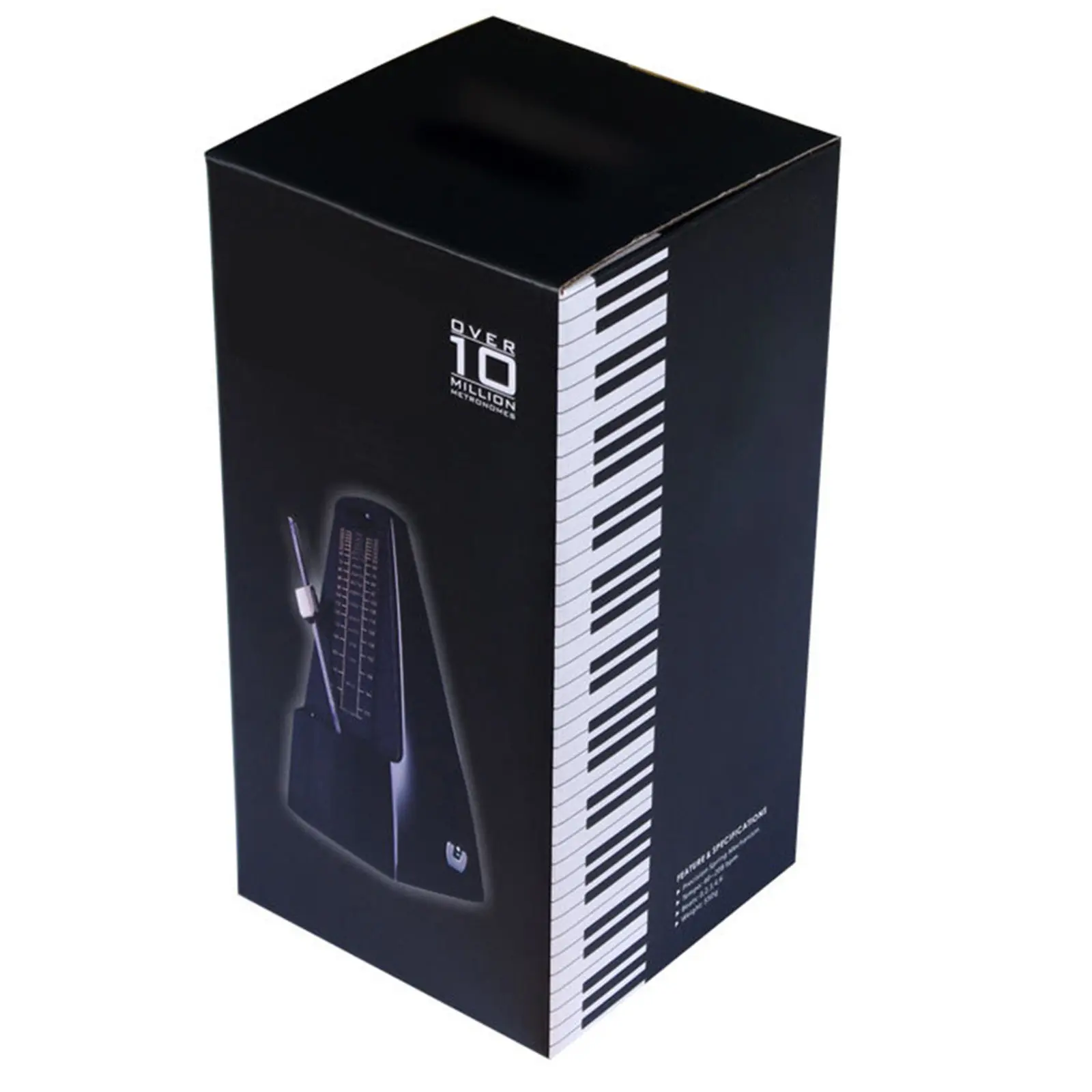 Mechanical Metronome Red High Accuracy Audible Click Bell Ring Effective Practice Tool Piano Guitar Violin Bass Rhythm Trainer