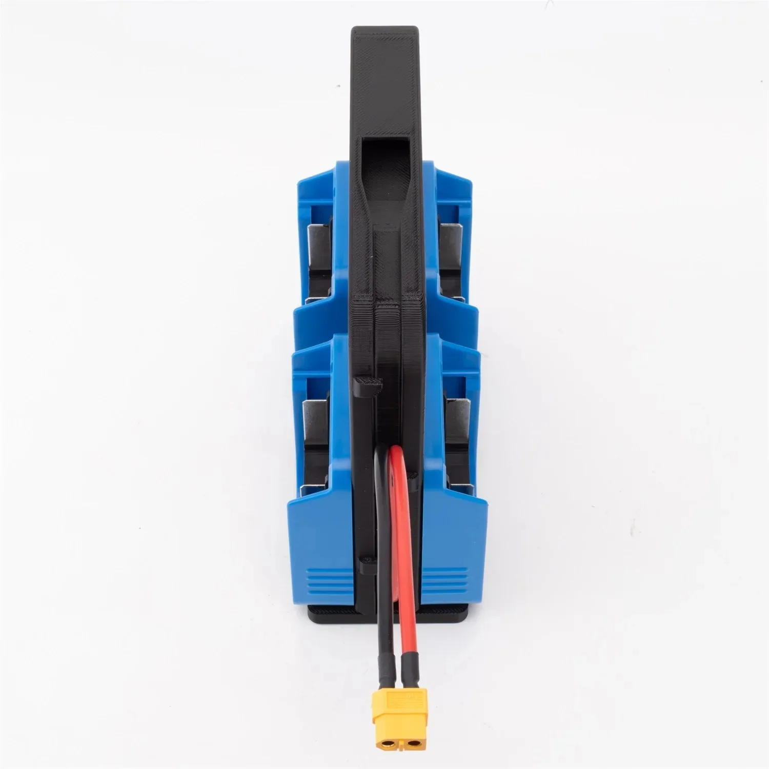 Battery Adapter Extender Compatible with 4x 20v Batteries for MaKita 18V Lithium Battery Portable Accessories(NO Battery)
