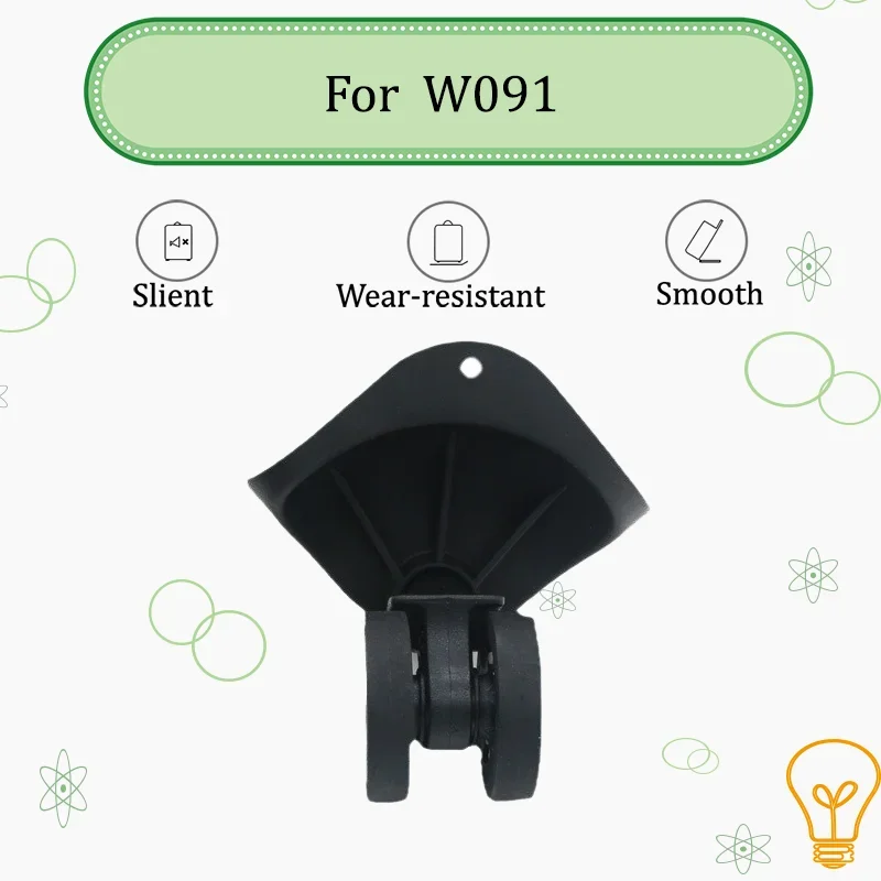 

For W091 Silent Luggage Wheels Multi-directional Wheels with Wear-Resistant, High-Strength Luggage Wheels