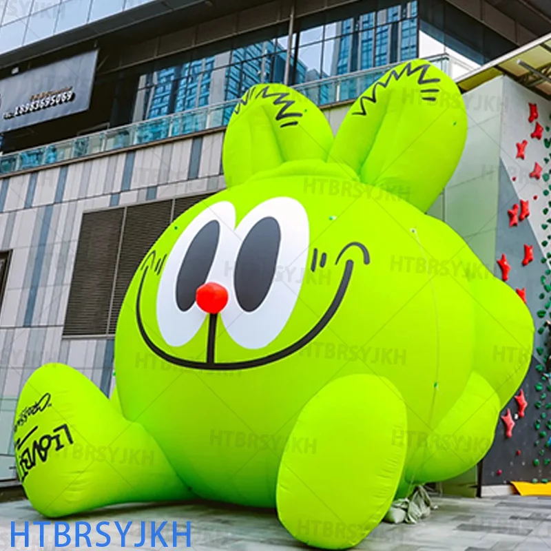 

Giant inflatable cartoon rabbit, inflatable custom animal mascot shopping mall outdoor activities advertising decorative props