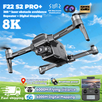SJRC F22S Pro GPS Drone With Profesional 8K HD Camera Obstacle Avoidance Drones 2 Axis Stabilized Gimbal 5G FPV RC Quadcopter
