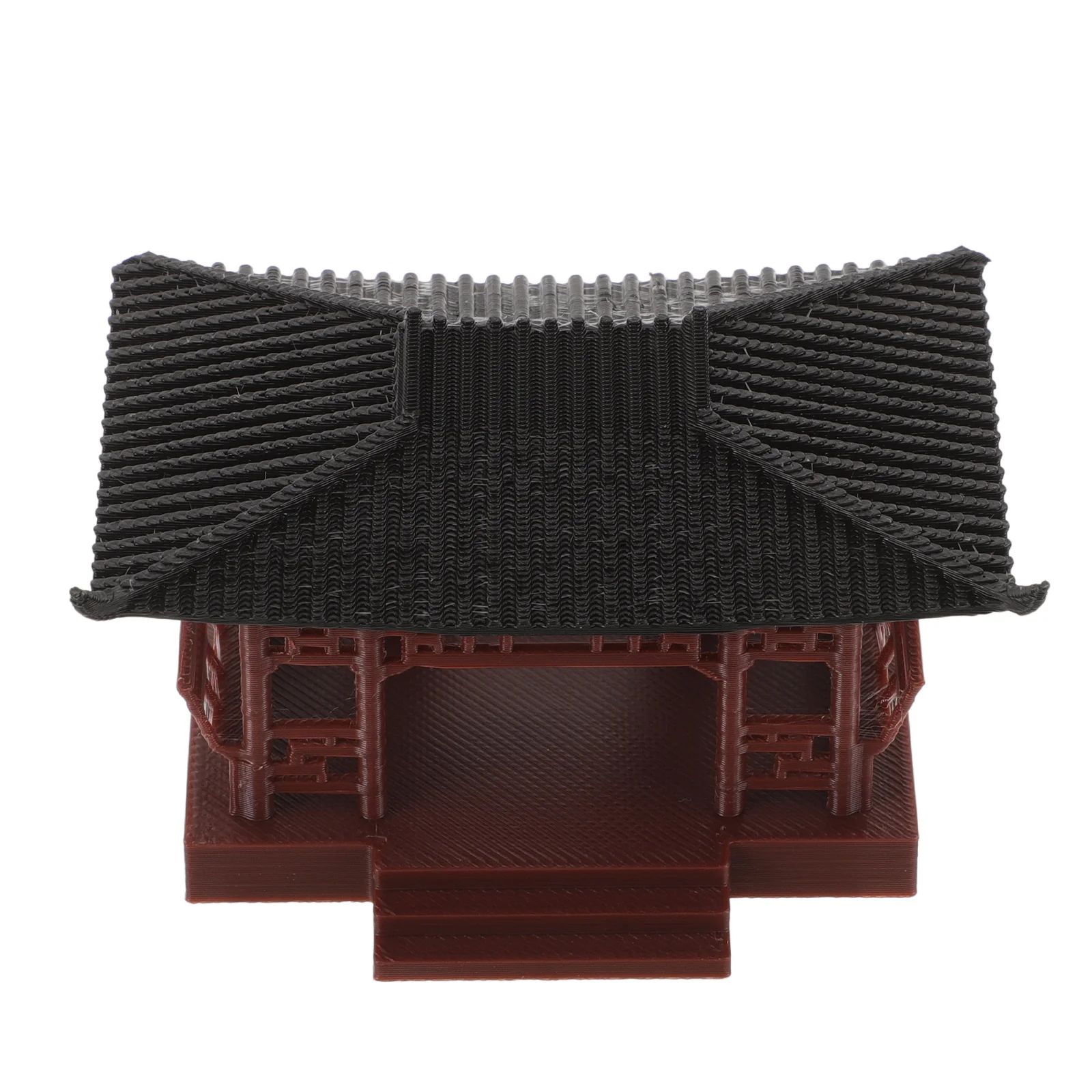 

Pavilion Ornament Micro Landscape Aquarium Decor Home Desktop Ornaments Lightweight Safe for Aquatic Animals Exquisite