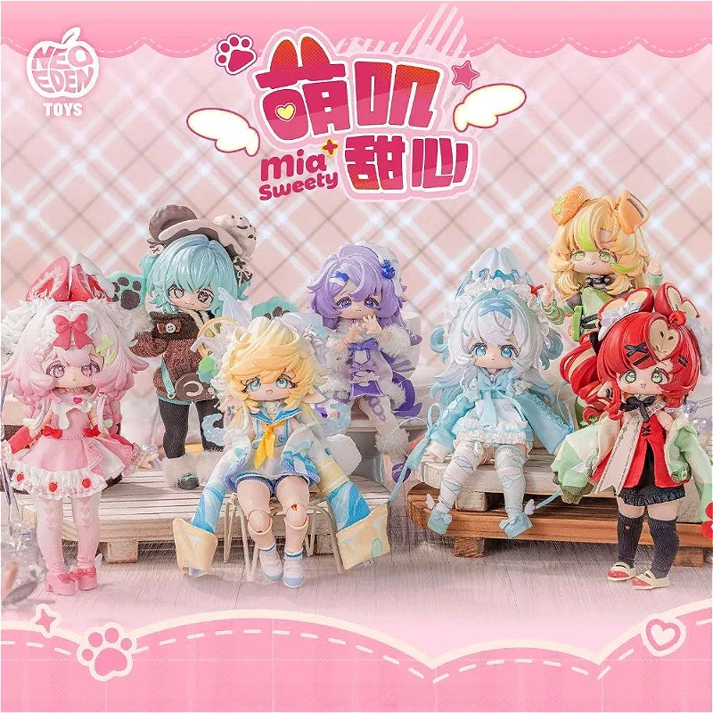 

Neo Eden Toys Mengji Sweetheart Series Blind Box Cute 1/12 MJD Limited Edition Figurine Adorable Dolls Figurine Collectible Gift