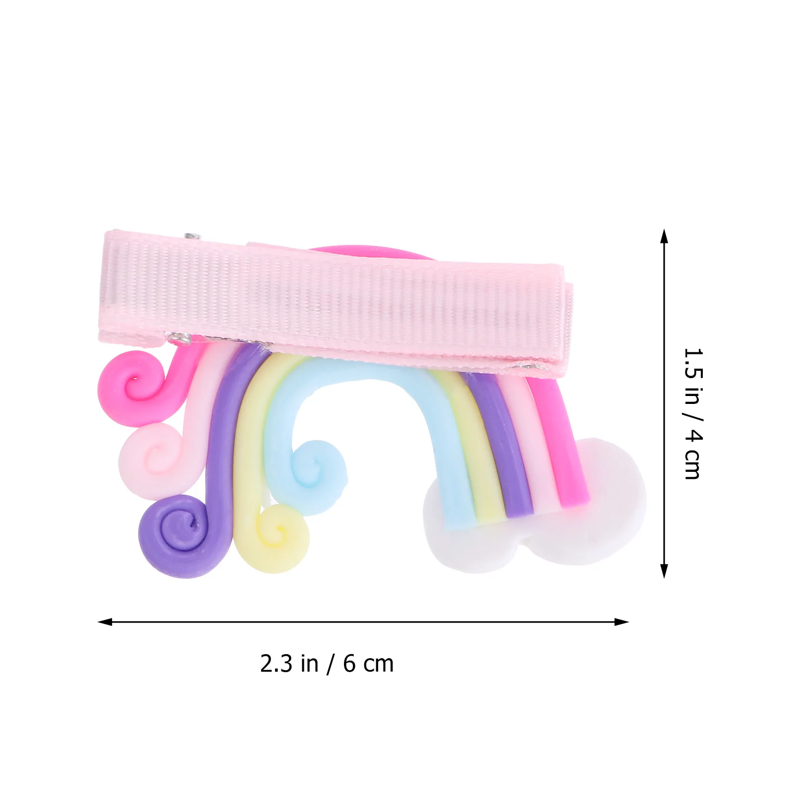 

20 Pcs Rainbow Hair Clips Girls Accessories Cartoon Cloud Rabbit Kids Hairpin Stylish Barrettes Fashion Hair Accessories
