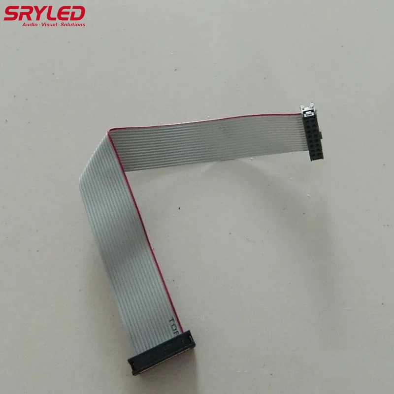 SRYLED Data Cable Short Led Panel Ribbon Flat Cable 15cm 16 Pins Led Display Module Wires