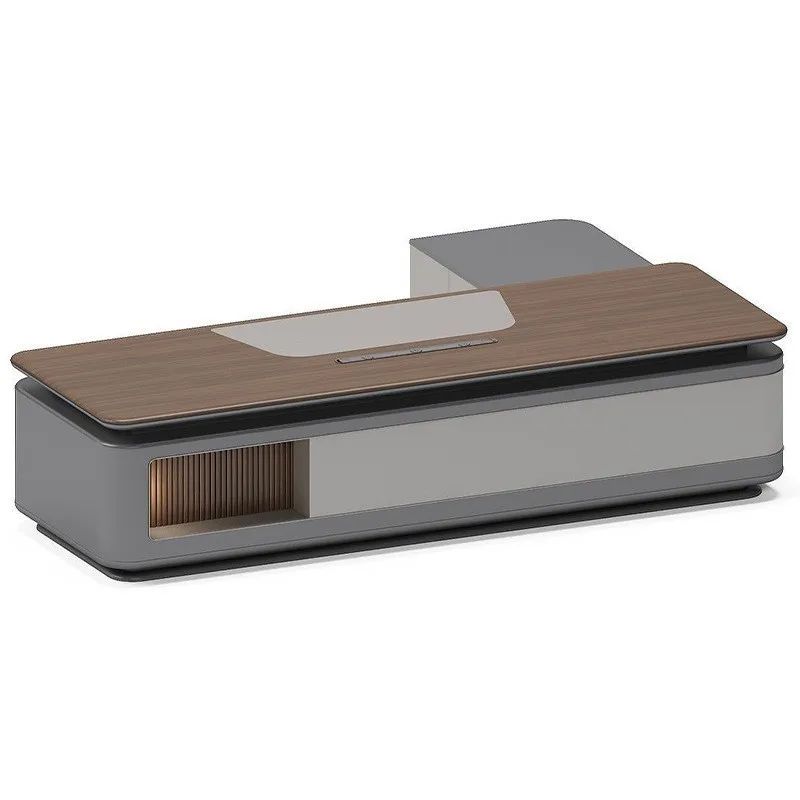 

Высококачественный комплект: стол и кресло руководителя премиум-класса