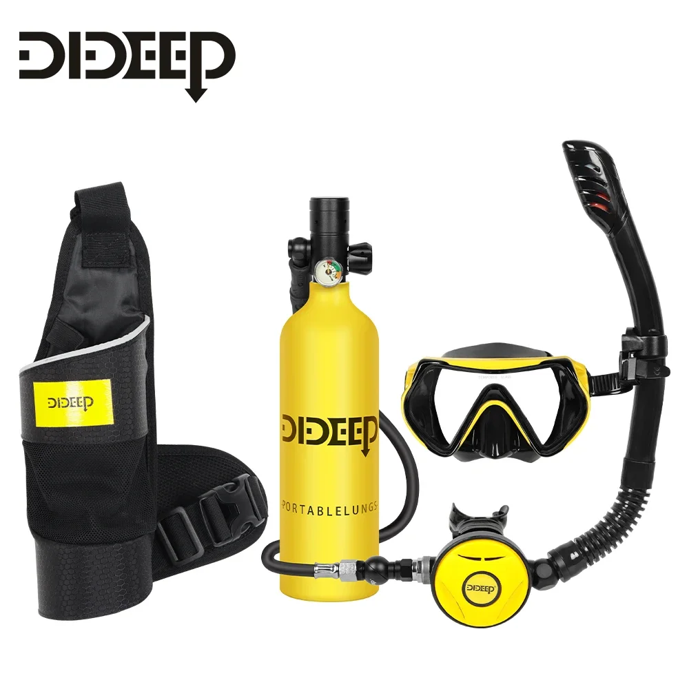 Wholesale High-Pressure Scuba Diving Equipment 1L Aluminium Lung Tank Suit Hot Selling Oxygen Scuba Diving Suit