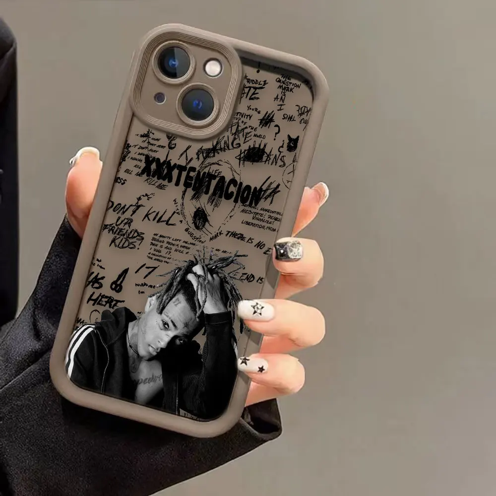 Rapper X-XXXTentacions 17 Cover Phone Case For Infinix HOT 30I 40I 60 NOTE 12 G96 ZERO GT 10 20 30 40 50 50S 50X VIP TPU Case view 4