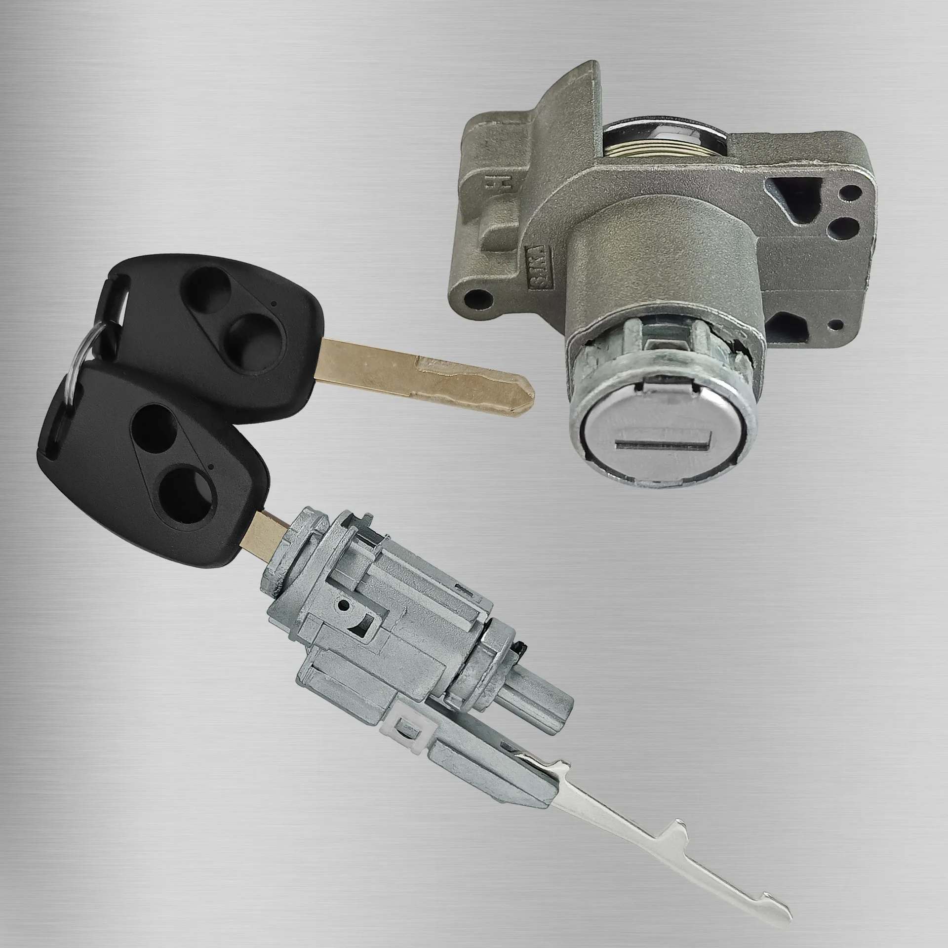 Suitable for Honda Civic 06-08 Models, Crv 07-11 Models, Fit 09-11 Models Ignition Switch Door Lock Cylinder 2-Hole Key
