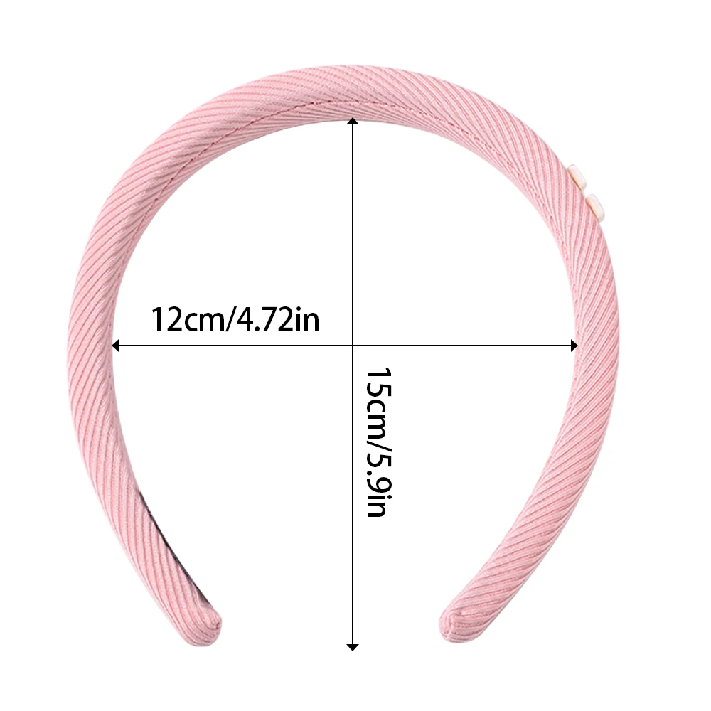 New Dopamine Girl Letter Headband Sweet And Versatile Hairband Candy Sponge Check Headwear Fashion Hair Accessories Women