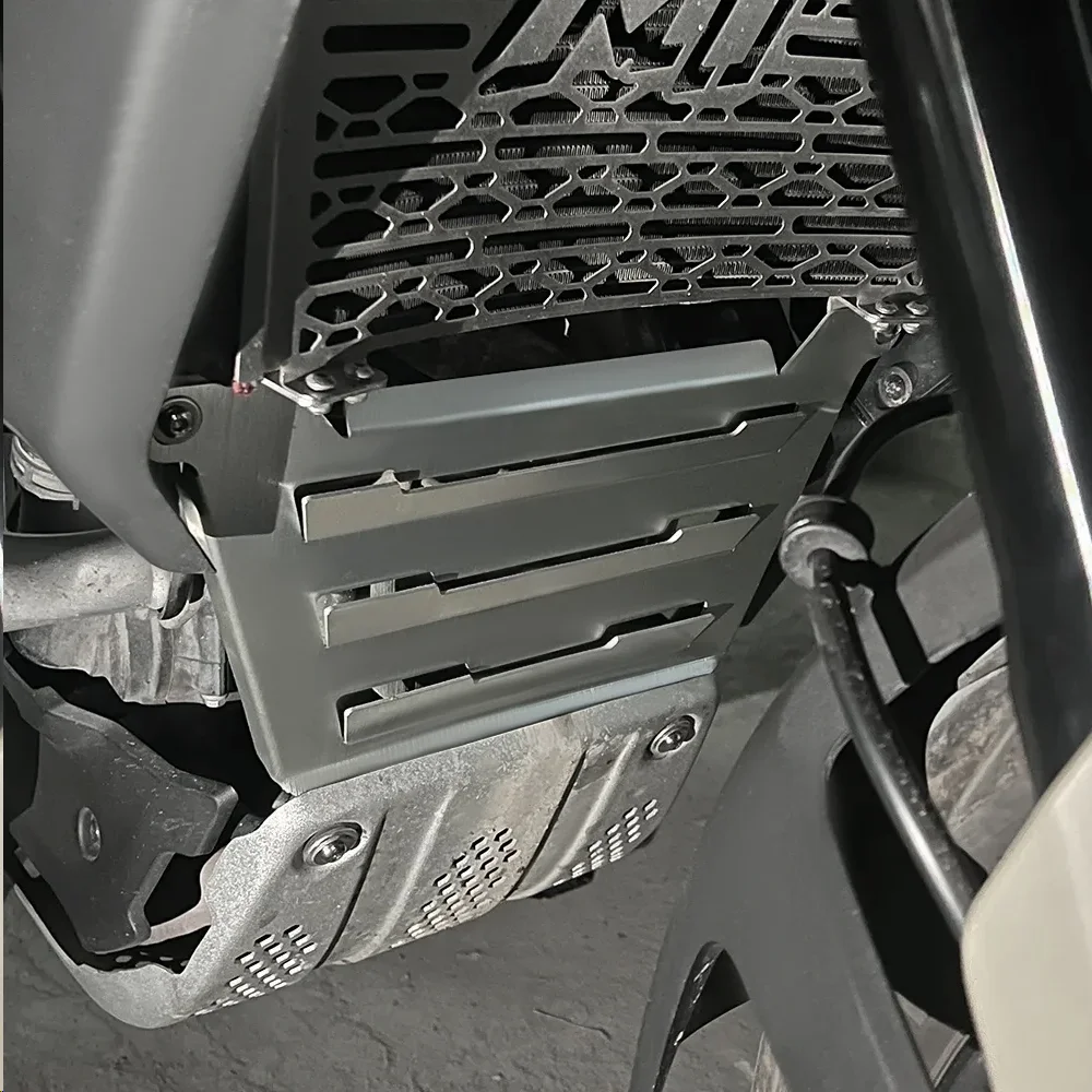 For CFMOTO 800MT 800 MT MT800 N39° IBEX800 S T 2021-2025 Motorcycle Engine Skid Plate Exhaust Crap Flap Radiator Guard Covers