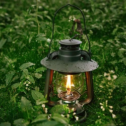 Naturehike Camping Kerosene Lamp Outdoor Picnic Atmosphere Lamp Portable Lantern Light Ultralight Camping Lighting Hanging Lamp